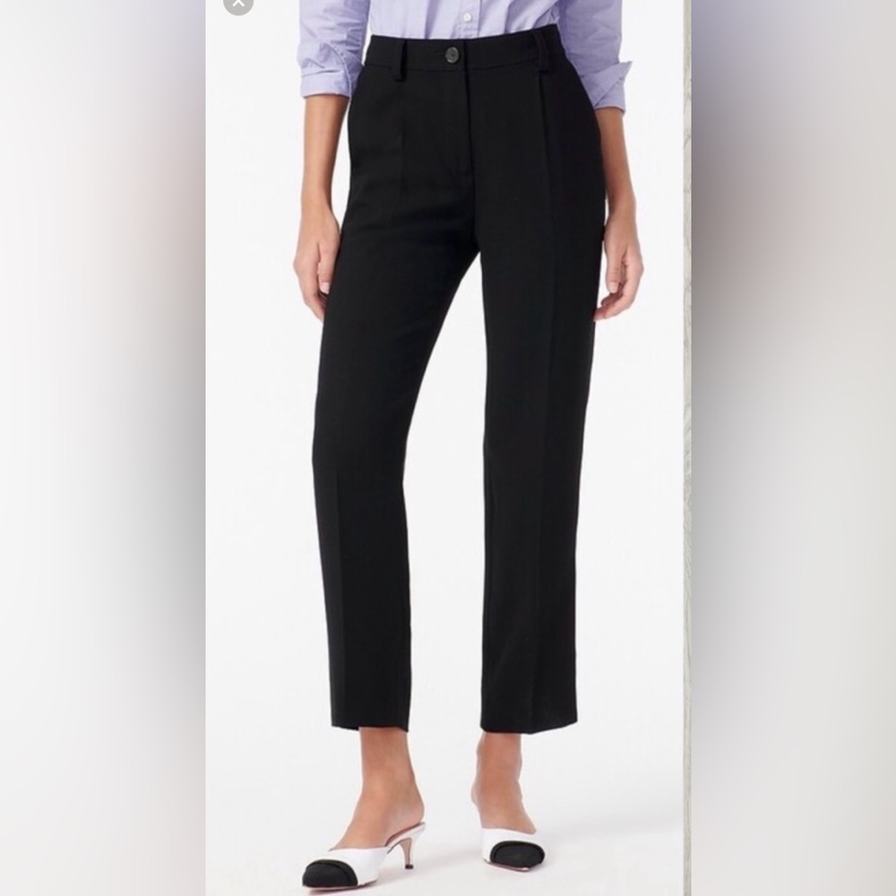 J. Crew Tailored Easy Pant In 365 Crepe.  Size 6.  NWT.
